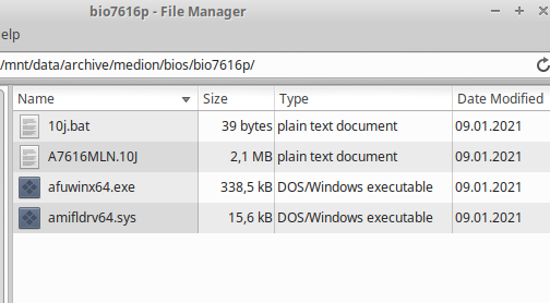afudos bios update tool 64 bit windows 7